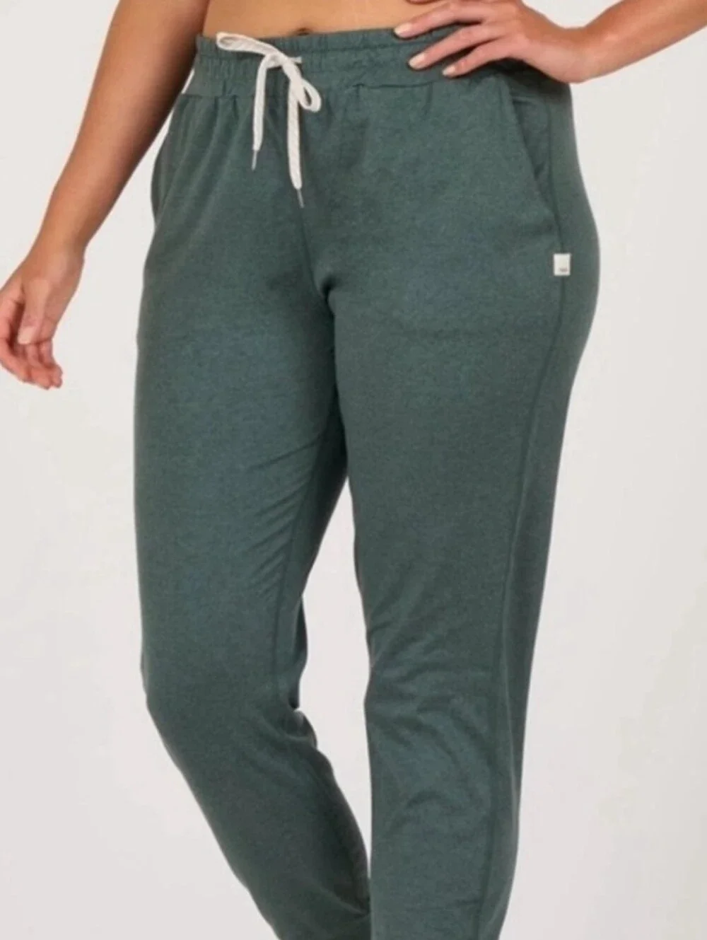 Vuori Performance Jogger in Sage Green Heather Women's Size Medium - Picture 8 of 8
